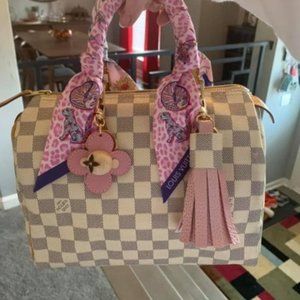 SOLD Louis Vuitton Speedy 25 Damier Azur